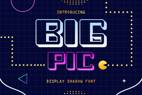 Bigpic: A Bold Display Font for Editorial Impact