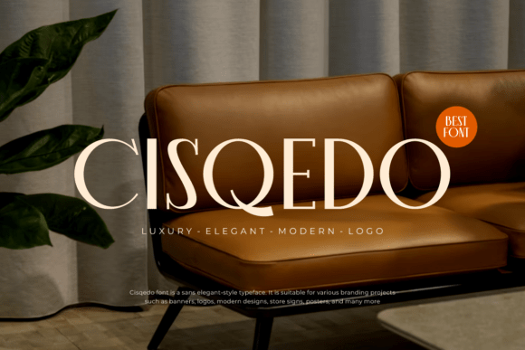 Cisqedo: The Bold Typeface for Handmade Brands