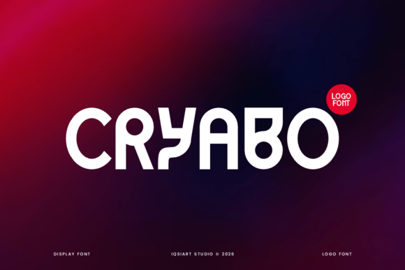 Cryabo Font: A Bold Sans Serif for Handmade Brands