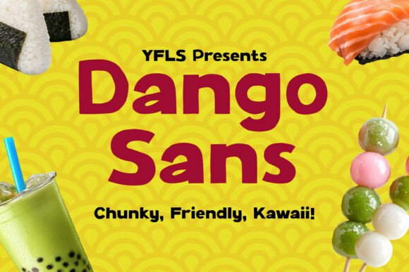 Dango Sans: A Playful Typeface for Modern Web Design