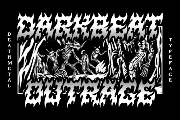 Darkbeat Outrage Font for Business