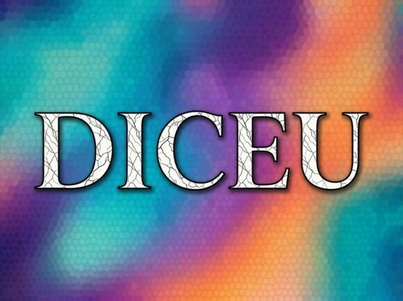Diceu: A Bold Decorative Font for Makers