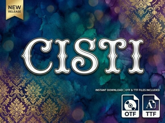 Elevate Your Brand Identity with the Cisti Display Font