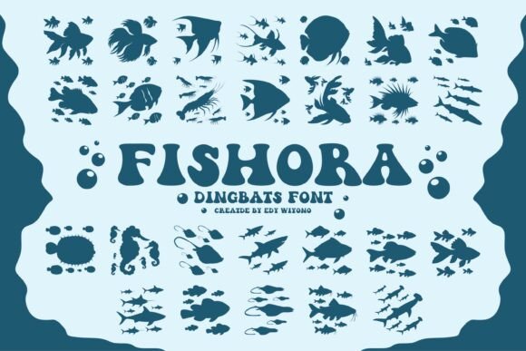 Fishora Font: Creative & Commercial