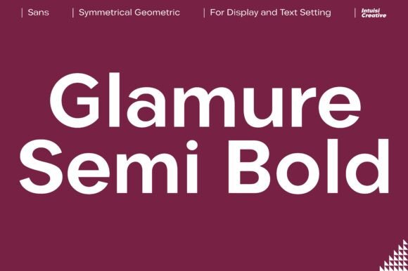 Glamure: The Premium Sans Serif Font for Modern Branding