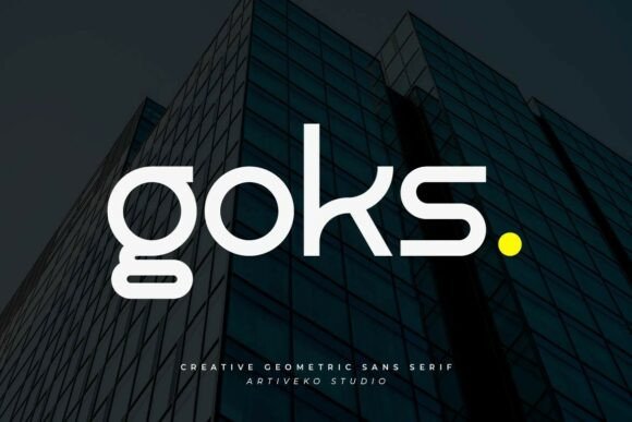 Goks: The Bold Sans Serif Font for Scroll-Stopping Marketing