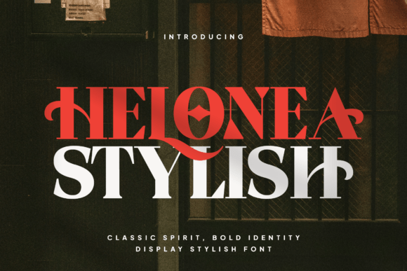 Helonea: A Refined Serif Font for Modern Web Design