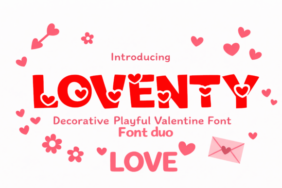 Loventy: A Whimsical Typeface for Memorable Branding