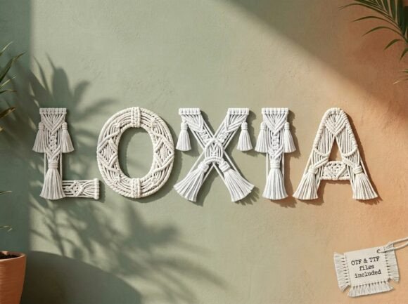 Loxia Font Review: A Bold Display Typeface for Branding