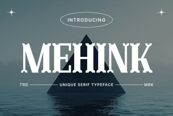 Mehink: A Bold Serif Typeface for Editorial Impact
