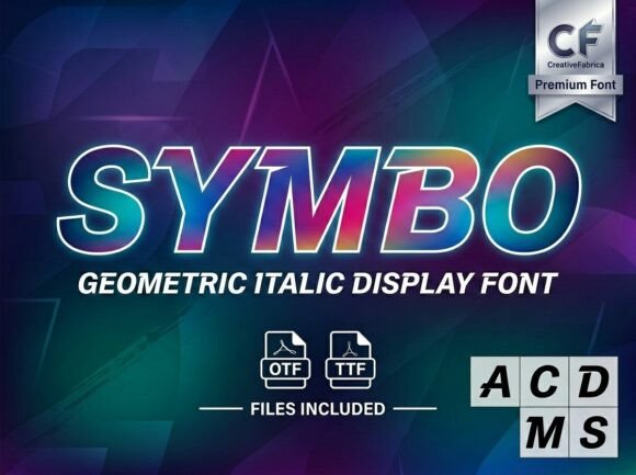 Symbo: A Bold Typeface for Impactful Campaigns