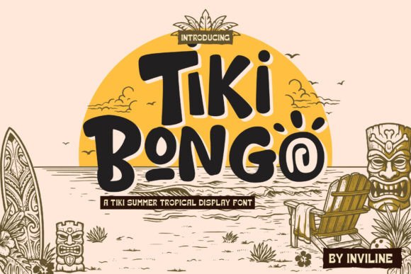 Tiki Bongo: A Vibrant Display Font for Editorial Design