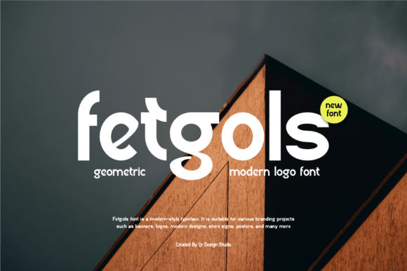 Upgrade Your Brand Identity with the Fetgols Typeface