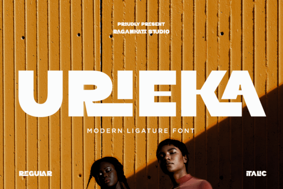 Urieka: A Bold Typographic Statement