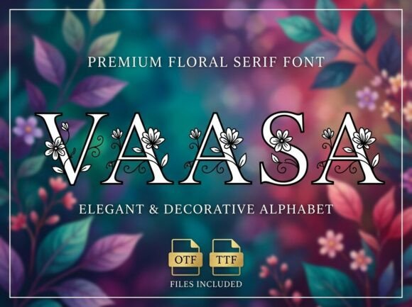 Vaasa: A Bold Decorative Font for Unique Brand Identity