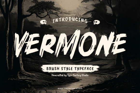 Vermone: The Brush Typeface That Elevates Small Business Brands