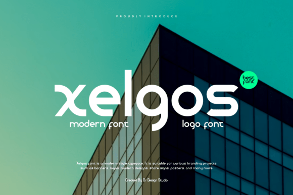 Xelgos: The Bold Display Font for Crafters